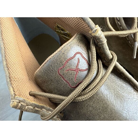 Twisted X Men's MDM0003 Leather Driving Moc Toe Chukka Boots in Brown Size 11.5M - Picture 4 of 12